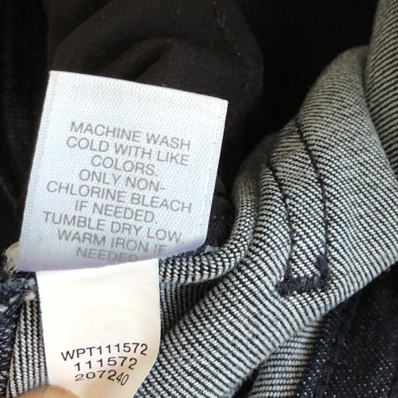 J. Jill Denim Leggings 4P, 5-pocket Dark Stretch Skinny Jeggings mid/low rise - Picture 12 of 12